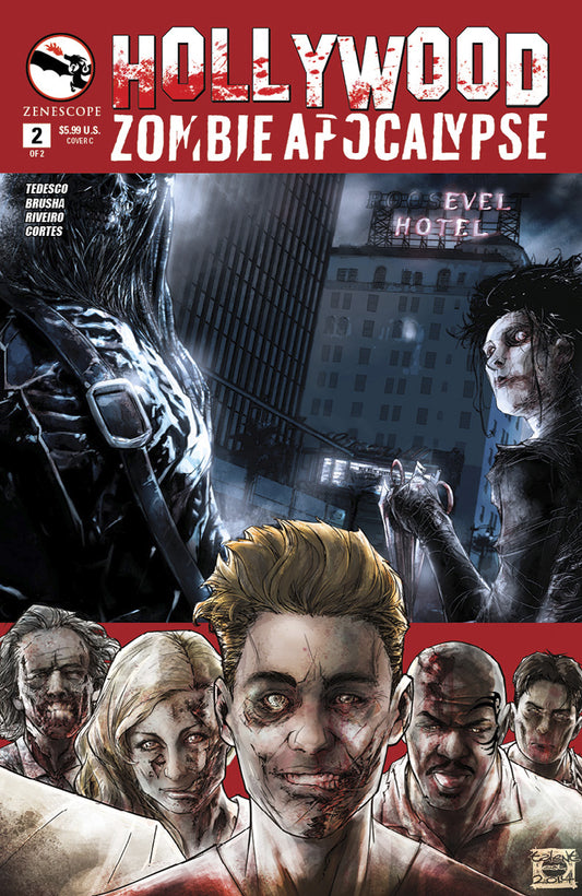 HOLLYWOOD ZOMBIE APOCALYPSE #2 (OF 2) C CVR CALDWELL (MR) (Backorder, Allow 3-4 Weeks)