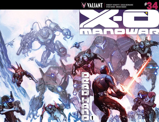 X-O MANOWAR #34 CVR B MOLINA (Backorder, Allow 3-4 Weeks)