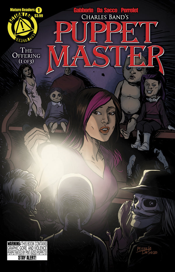 PUPPET MASTER #1 MAIN CVR (MR) (Backorder, Allow 3-4 Weeks)