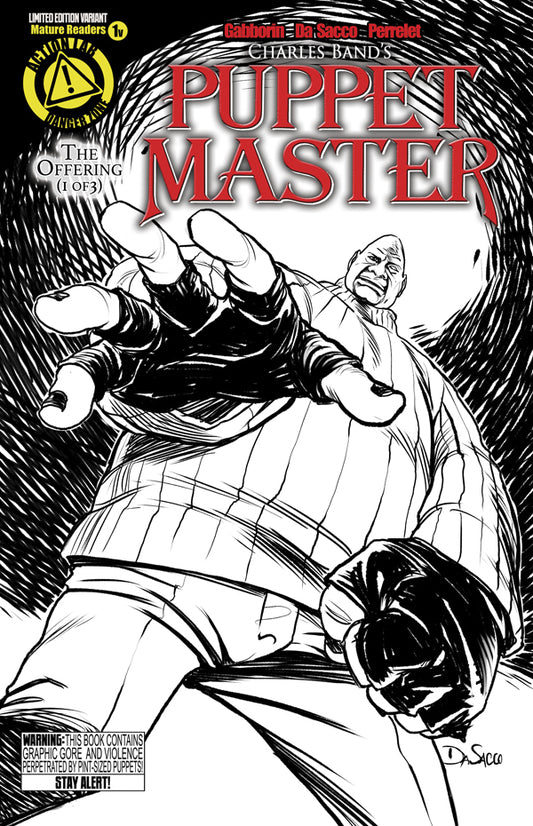 PUPPET MASTER #1 PINHEAD SKETCH VAR (MR) (Backorder, Allow 3-4 Weeks)