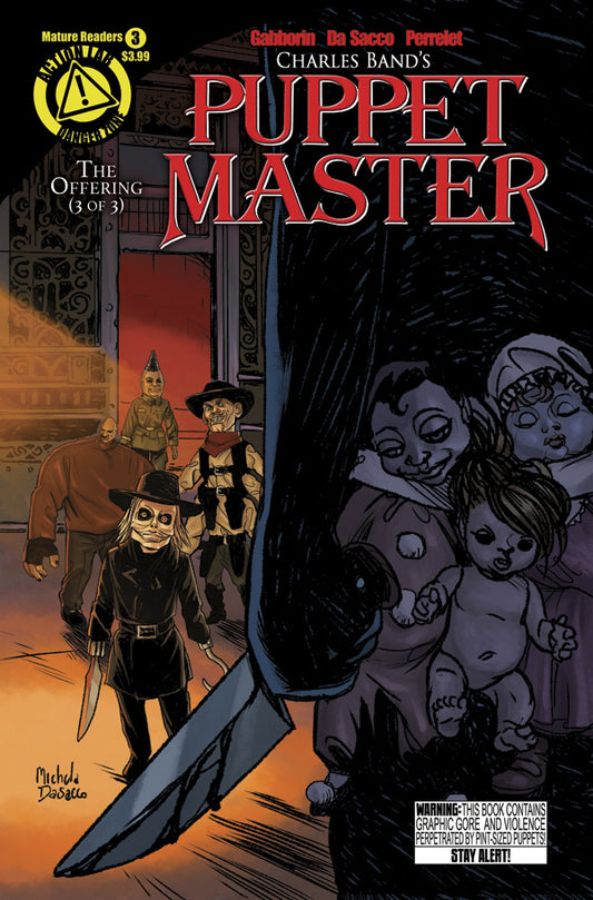 PUPPET MASTER #3 MAIN CVR (MR) (Backorder, Allow 3-4 Weeks)