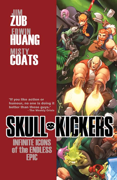 SKULLKICKERS TP VOL 06 INFINITE ICONS O/T ENDLESS EPIC (Backorder, Allow 4-5 Weeks) - Comicbookeroo