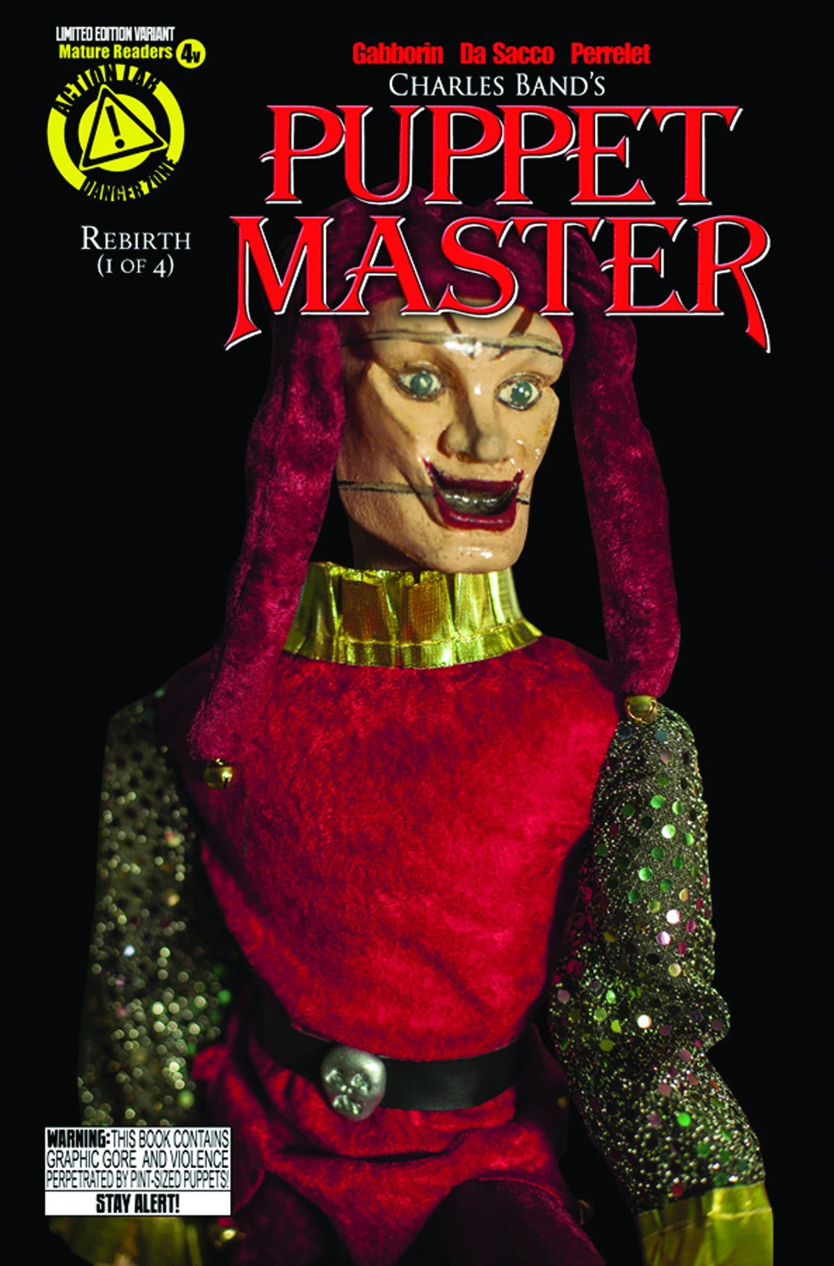 PUPPET MASTER #4 JESTER PHOTO VAR (MR) (Backorder, Allow 3-4 Weeks)