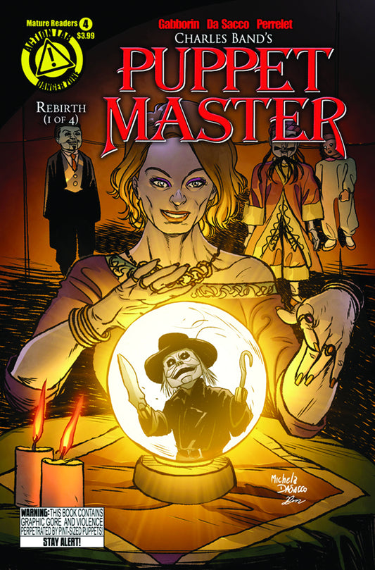 PUPPET MASTER #4 MAIN CVR (MR) (Backorder, Allow 3-4 Weeks)