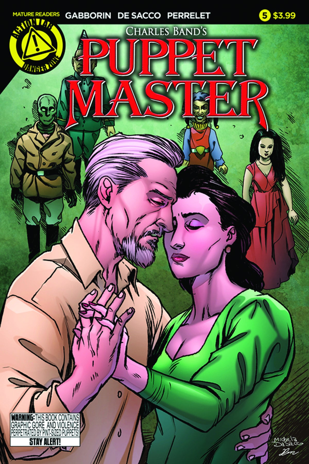 PUPPET MASTER #5 MAIN CVR (MR) (Backorder, Allow 3-4 Weeks)