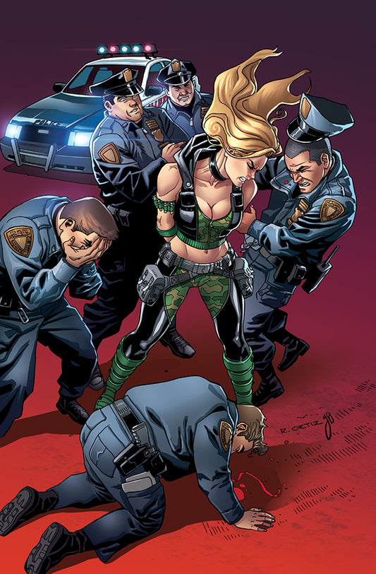 GFT ROBYN HOOD ONGOING #16 COPS A CVR ORTIZ (Backorder, Allow 3-4 Weeks)