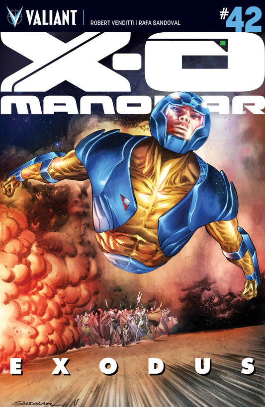 X-O MANOWAR #42 CVR A SANDOVAL (Backorder, Allow 3-4 Weeks)