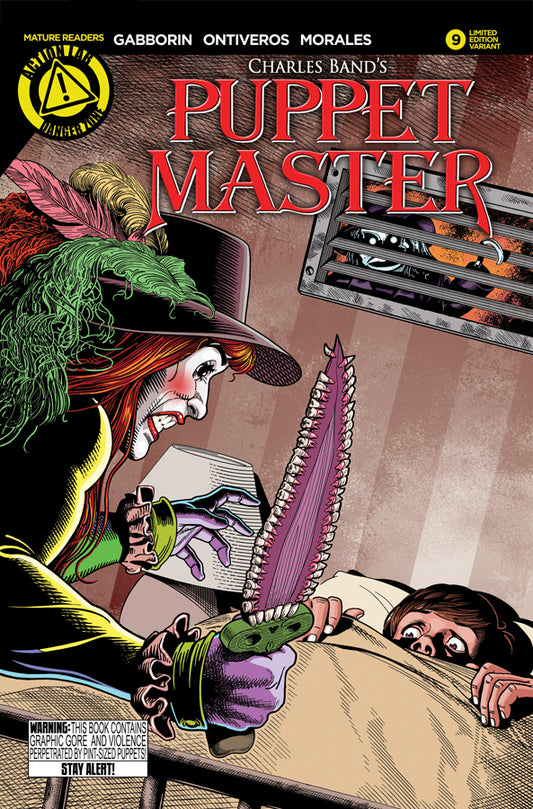 PUPPET MASTER #9 LUMSDEN CVR (MR) (Backorder, Allow 3-4 Weeks)