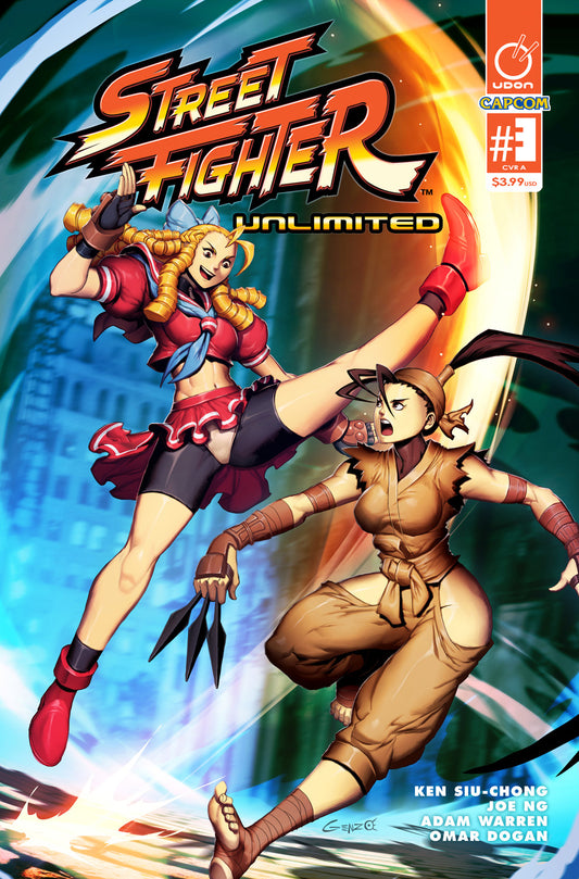 STREET FIGHTER UNLIMITED #3 CVR A GENZOMAN STORY (Backorder, Allow 3-4 Weeks)