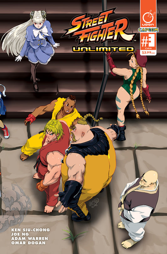 STREET FIGHTER UNLIMITED #3 CVR B CRUZ ULTRA JAM (Backorder, Allow 3-4 Weeks)