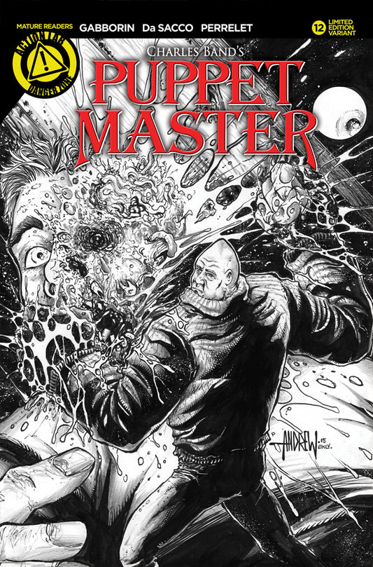 PUPPET MASTER #12 CVR C SKETCH KILL (MR) (Backorder, Allow 3-4 Weeks)