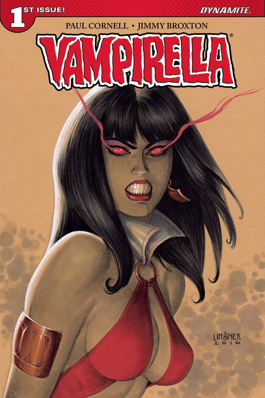 VAMPIRELLA #1 CVR C LINSNER (Backorder, Allow 4-5 Weeks) - Comicbookeroo