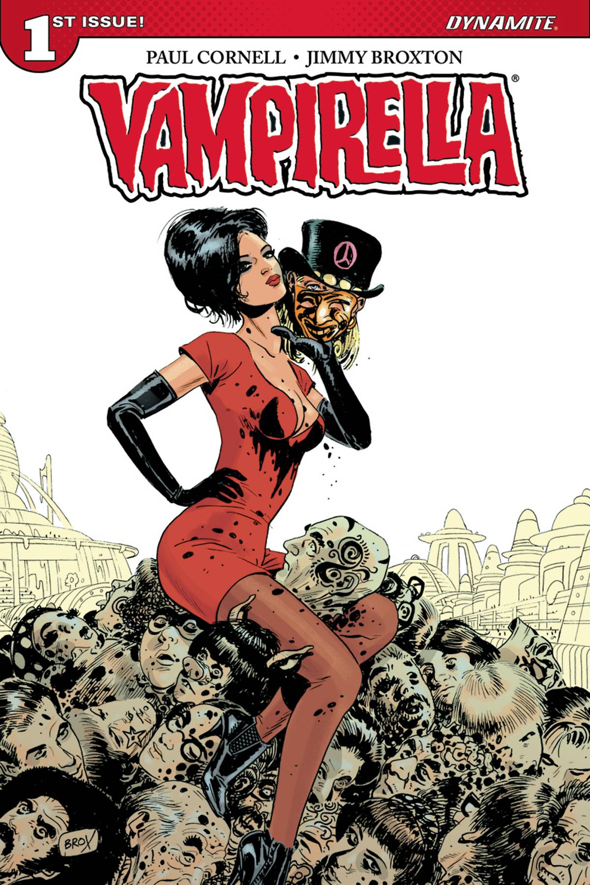 VAMPIRELLA #1 CVR E BROXTON EXC SUBSCRIPTION CVR (Backorder, Allow 4-5 Weeks) - Comicbookeroo