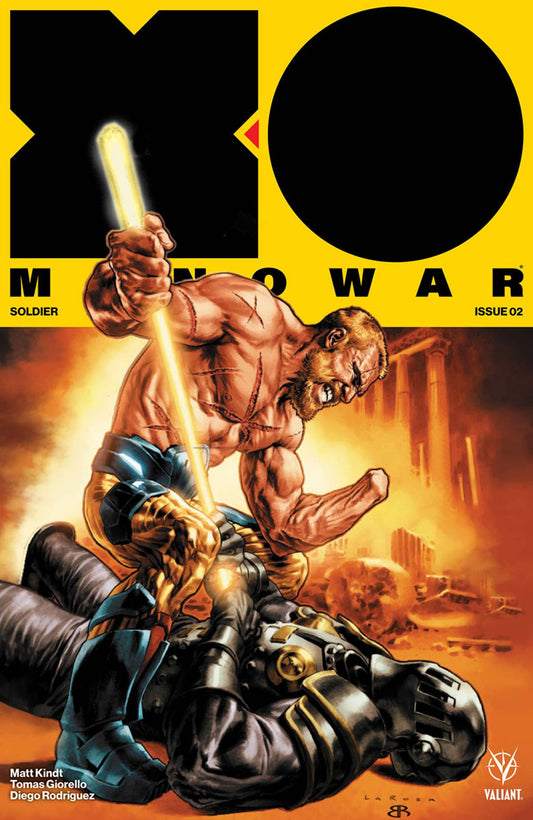 X-O MANOWAR (2017) #2 CVR A LAROSA (Backorder, Allow 3-4 Weeks)