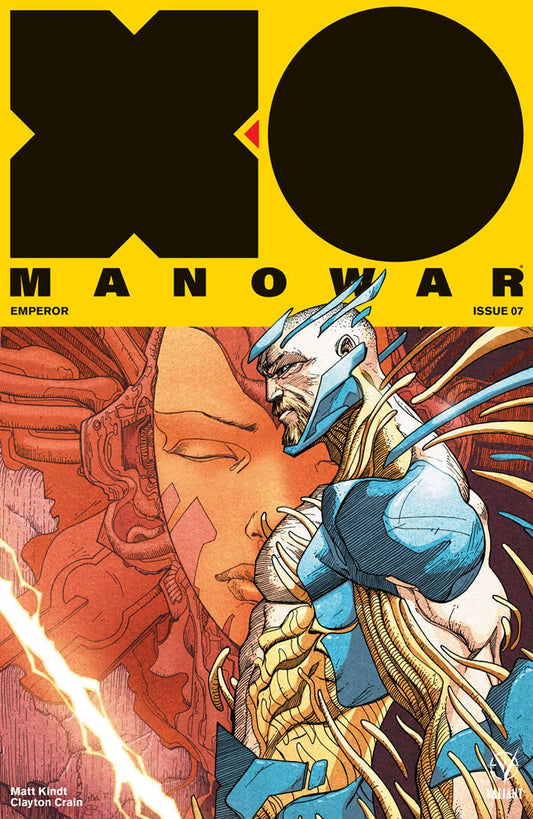 X-O MANOWAR (2017) #7 (NEW ARC) CVR B POLLINA (Backorder, Allow 3-4 Weeks)