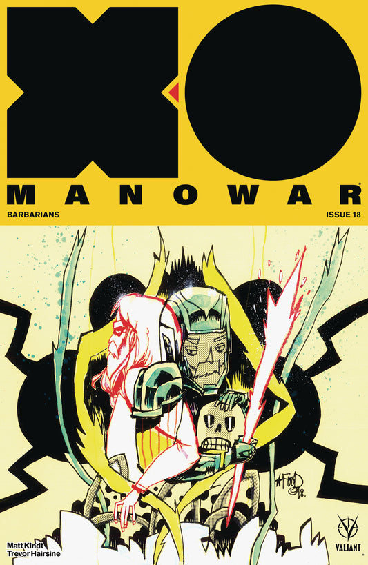 X-O MANOWAR (2017) #18 CVR B MAHFOOD (Backorder, Allow 3-4 Weeks)