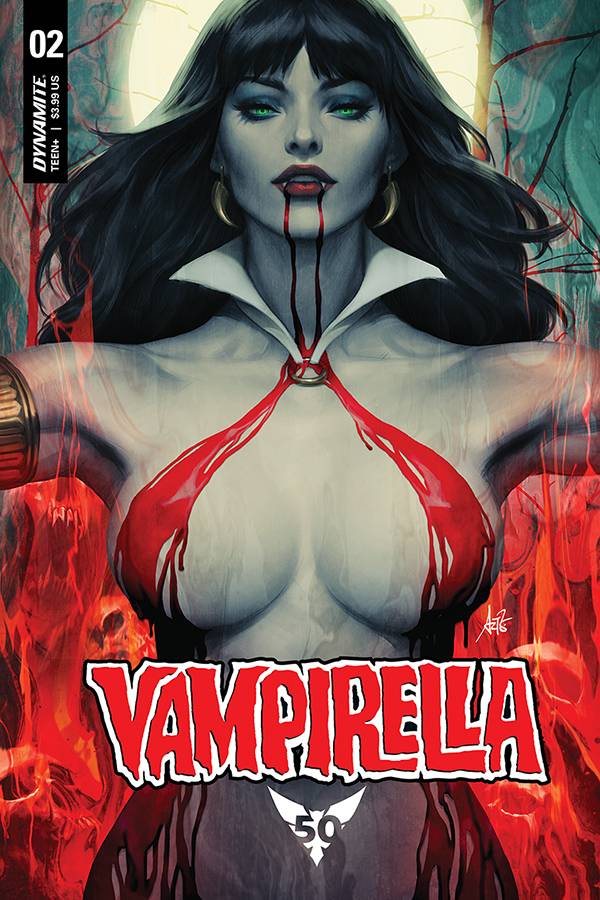 VAMPIRELLA #2 CVR A ARTGERM LAU (Backorder, Allow 4-5 Weeks) - Comicbookeroo