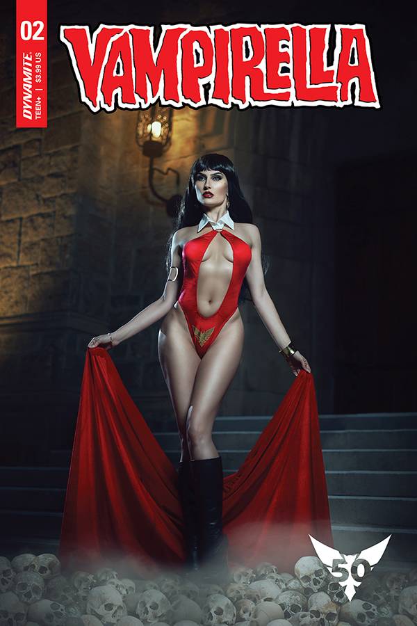 VAMPIRELLA #2 CVR E COSPLAY (Backorder, Allow 4-5 Weeks) - Comicbookeroo