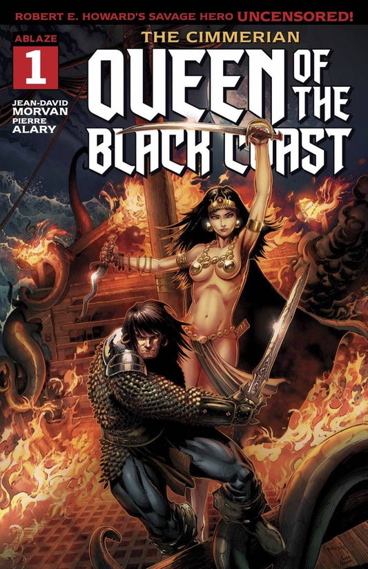 CIMMERIAN QUEEN OF BLACK COAST #1 CVR A JASON METCALF (MR) (Backorder, Allow 4-5 Weeks) - Comicbookeroo