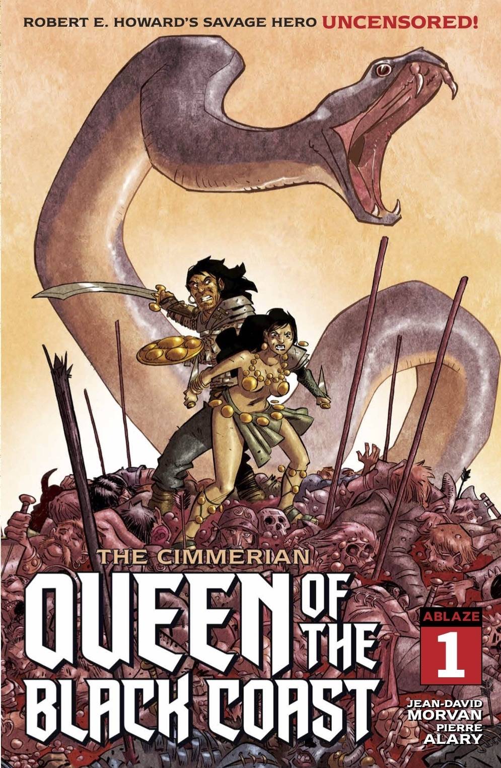 CIMMERIAN QUEEN OF BLACK COAST #1 CVR D PIERRE ALARY (MR) (Backorder, Allow 4-5 Weeks) - Comicbookeroo