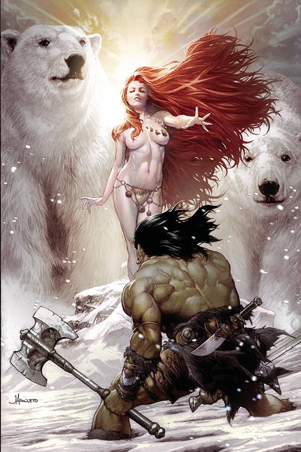 CIMMERIAN FROST GIANTS DAUGHTER #1 CVR C ANACLETO (MR) (Backorder, Allow 4-5 Weeks) - Comicbookeroo