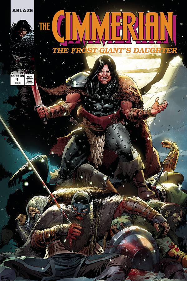 CIMMERIAN FROST GIANTS DAUGHTER #1 CVR E CASA (MR) (Backorder, Allow 4-5 Weeks) - Comicbookeroo