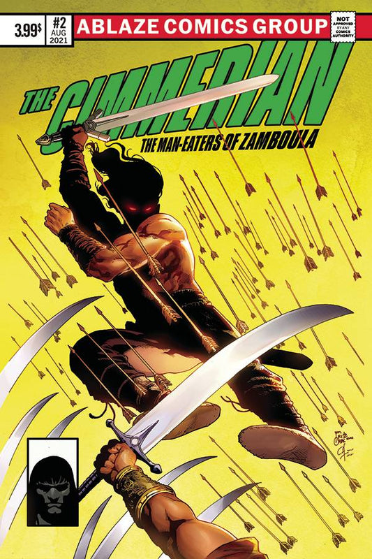 CIMMERIAN MAN-EATERS OF ZAMBOULA #2 CVR D CASAS (MR) (Backorder, Allow 4-5 Weeks) - Comicbookeroo