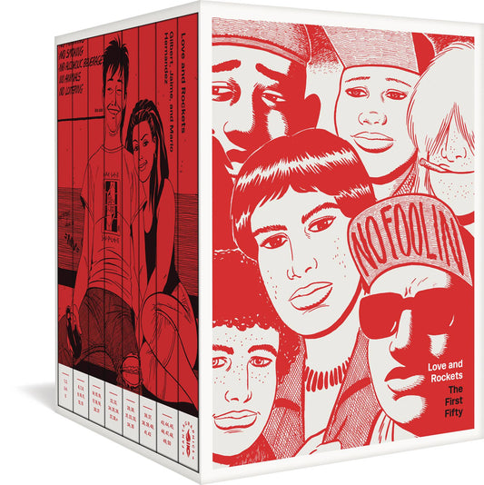 LOVE & ROCKETS FIRST FIFTY CLASSIC 40TH ANV BOX SET HC (STL2 (Backorder, Allow 3-4 Weeks)