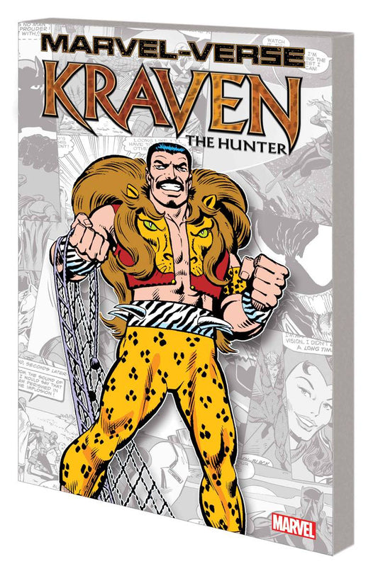 MARVEL-VERSE GN TP KRAVEN THE HUNTER (RES) (Backorder, Allow 3-4 Weeks)