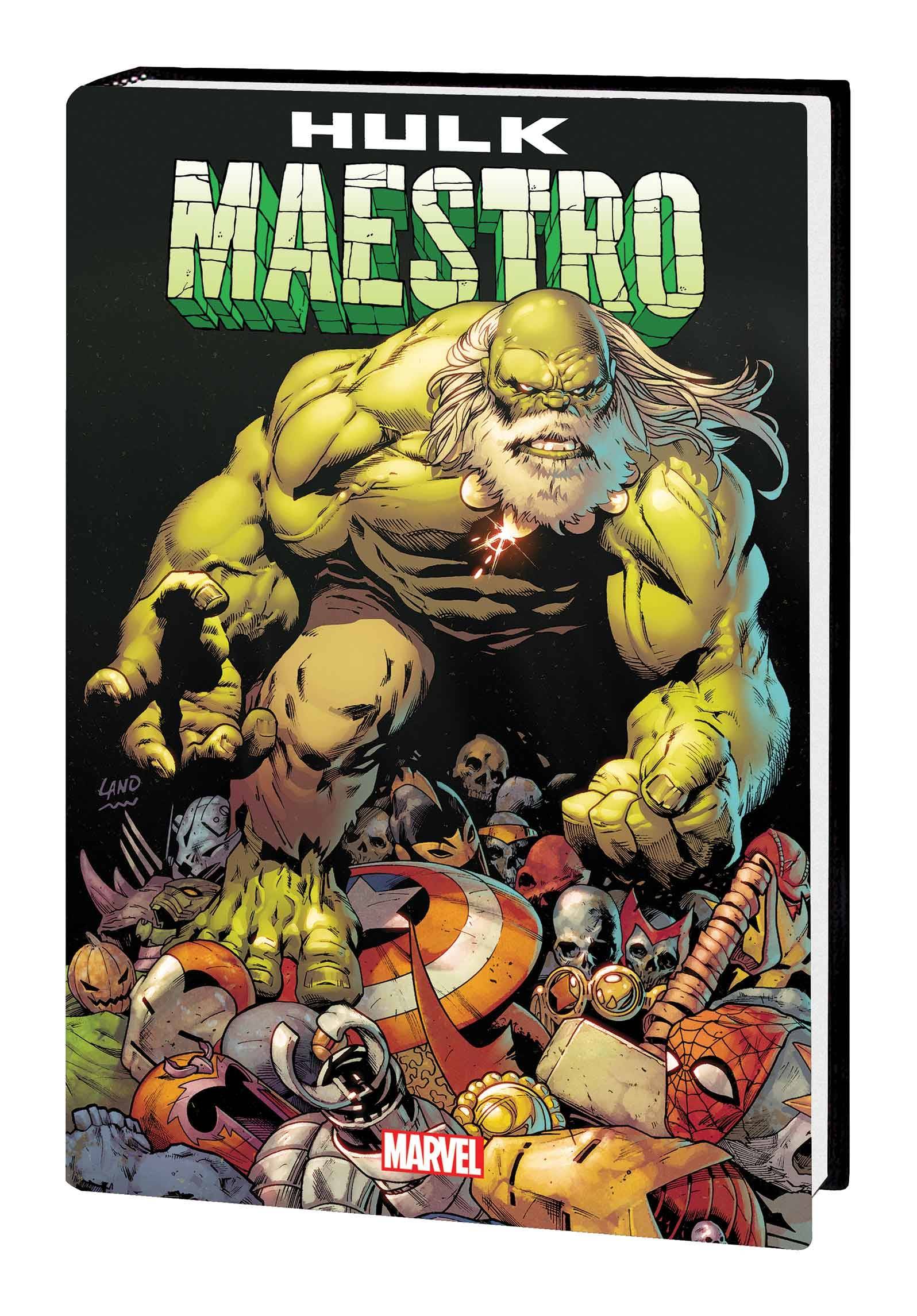 MAESTRO BY PETER DAVID OMNIBUS HC LAND DM VAR (Backorder, Allow 4-5 Weeks) - Comicbookeroo