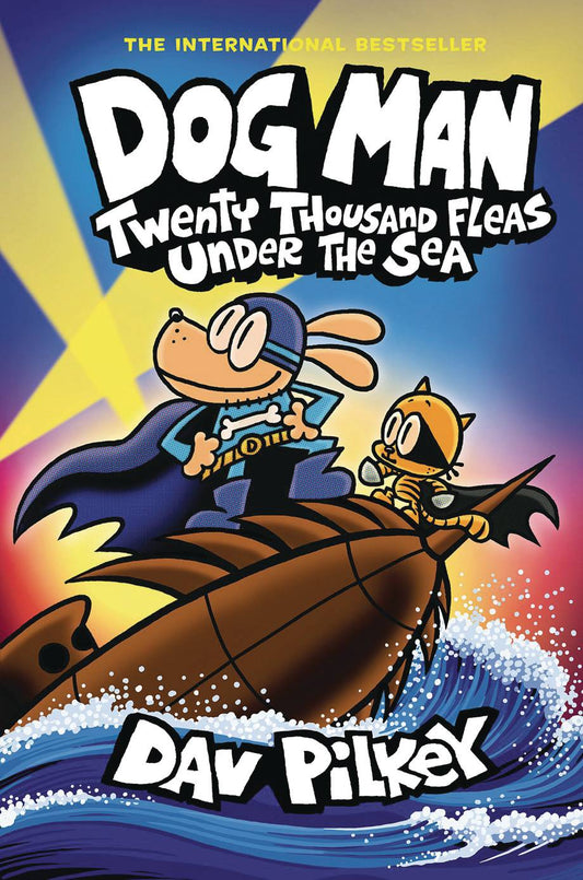 DOG MAN GN VOL 11 TWENTY THOUSAND FLEAS UNDER SEA (Backorder, Allow 4-5 Weeks) - Comicbookeroo