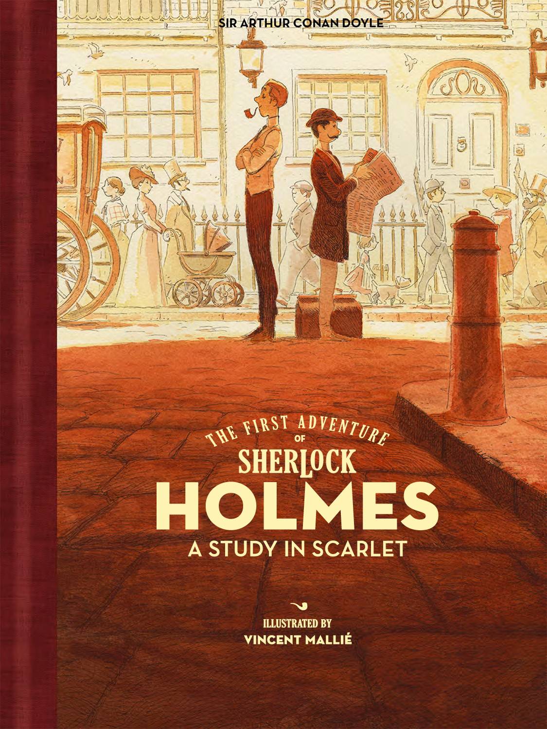 FIRST ADV SHERLOCK HOLMES STUDY IN SCARLET HC (Backorder, Allow 4-5 Weeks) - Comicbookeroo