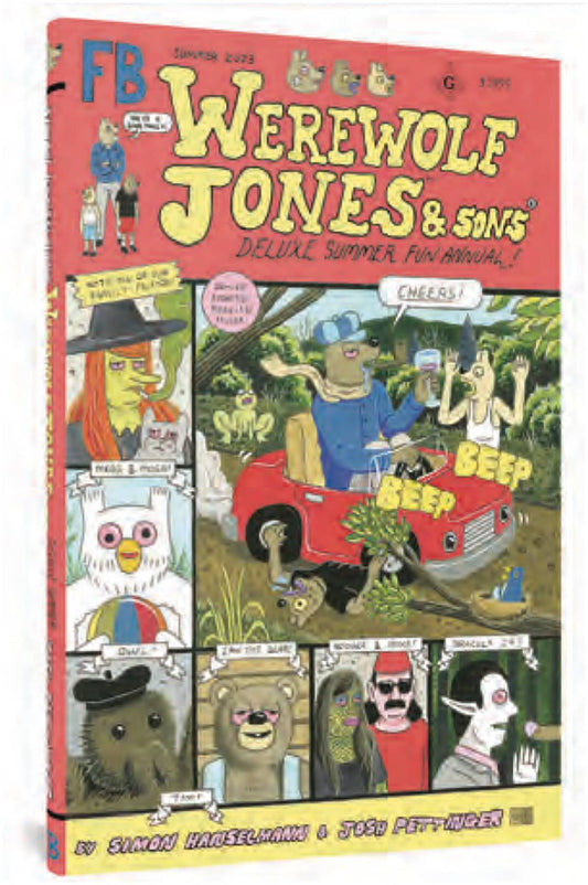 WEREWOLF JONES & SONS DLX SUMMER FUN ANNUAL HC (MR) (Backorder, Allow 4-5 Weeks) - Comicbookeroo