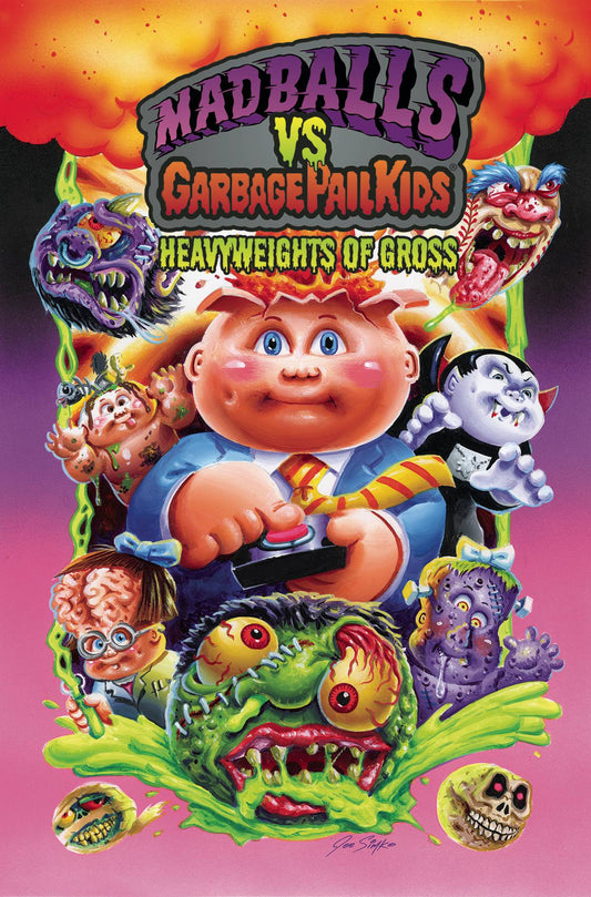 MADBALLS VS GARBAGE PAIL KIDS HEAVYWEIGHTS GROSS TP (Backorder, Allow 4-5 Weeks) - Comicbookeroo