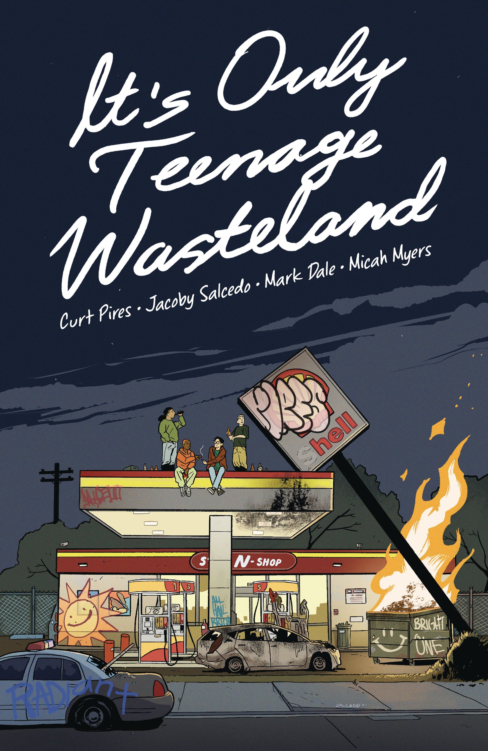 ITS ONLY TEENAGE WASTELAND TP (Backorder, Allow 4-5 Weeks) - Comicbookeroo