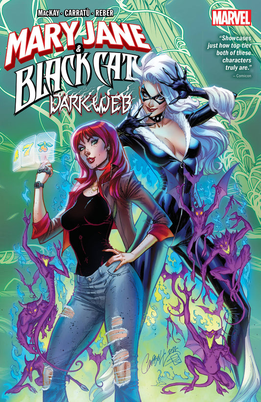 MARY JANE AND BLACK CAT TP DARK WEB (Backorder, Allow 3-4 Weeks)
