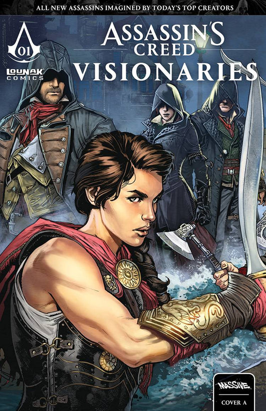 ASSASSINS CREED VISIONARIES #1 (OF 4) CVR A CONNECTING (MR) (Backorder, Allow 3-4 Weeks)