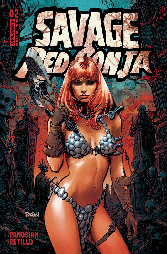 SAVAGE RED SONJA #2 CVR A PANOSIAN (Backorder, Allow 3-4 Weeks)