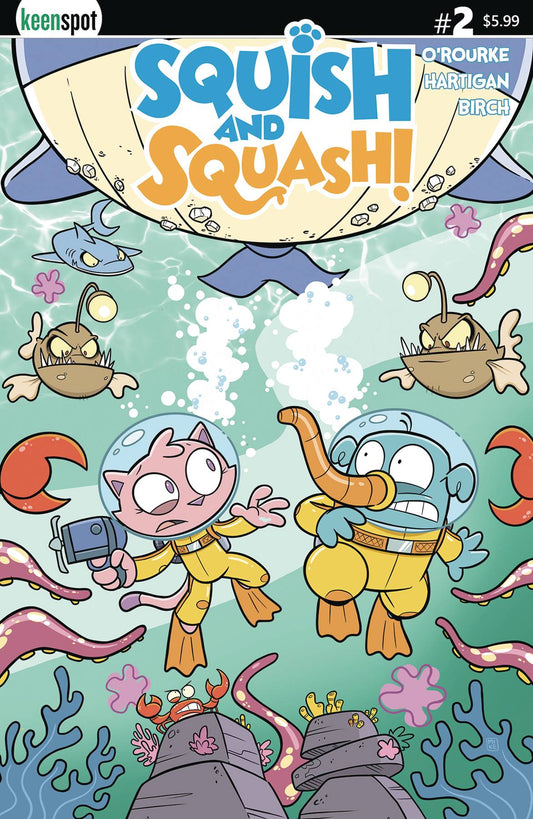 SQUISH & SQUASH #2 CVR A MIKE HARTIGAN (31 Jan Release) - Comicbookeroo