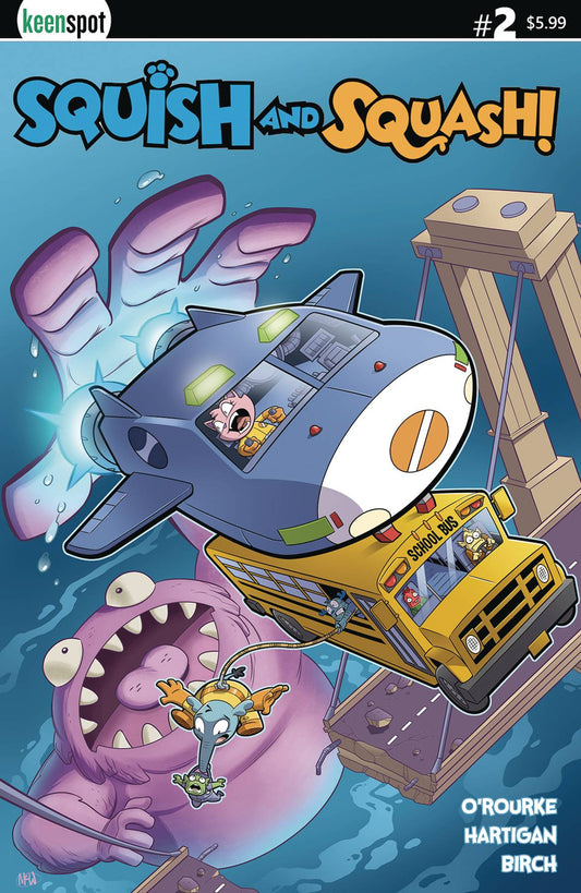 SQUISH & SQUASH #2 CVR B TOM MCWEENEY (31 Jan Release) - Comicbookeroo