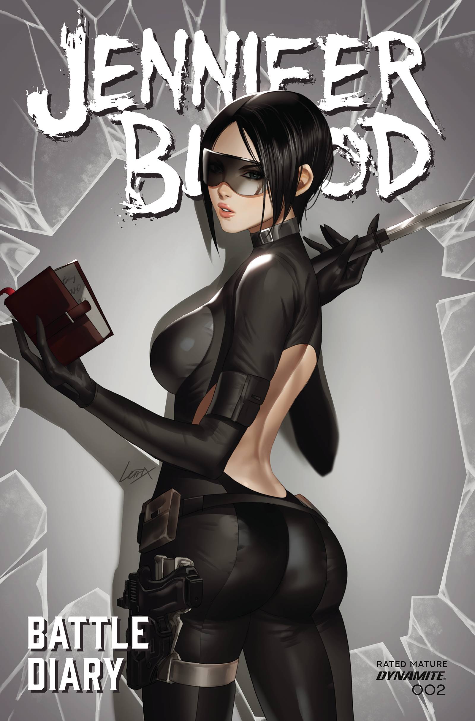 JENNIFER BLOOD BATTLE DIARY #2 CVR B LEIRIX (MR) (Backorder, Allow 4-5 Weeks) - Comicbookeroo