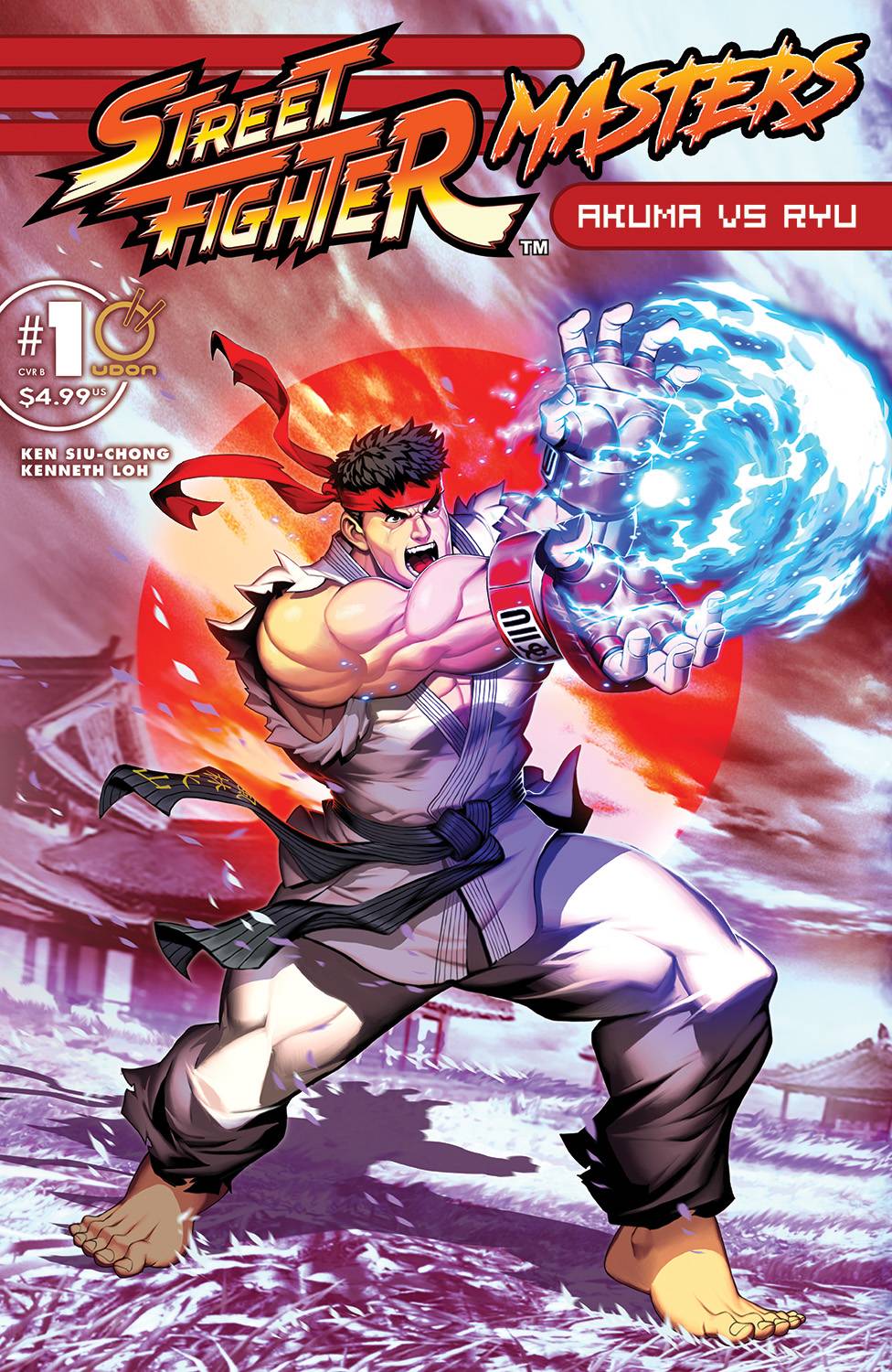 STREET FIGHTER MASTERS: AKUMA VS RYU #1 CVR B GENZOMAN RYU (Backorder, Allow 3-4 Weeks)