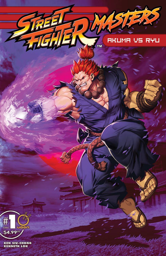 STREET FIGHTER MASTERS: AKUMA VS RYU #1 CVR C GENZOMAN AKUMA (Backorder, Allow 3-4 Weeks)