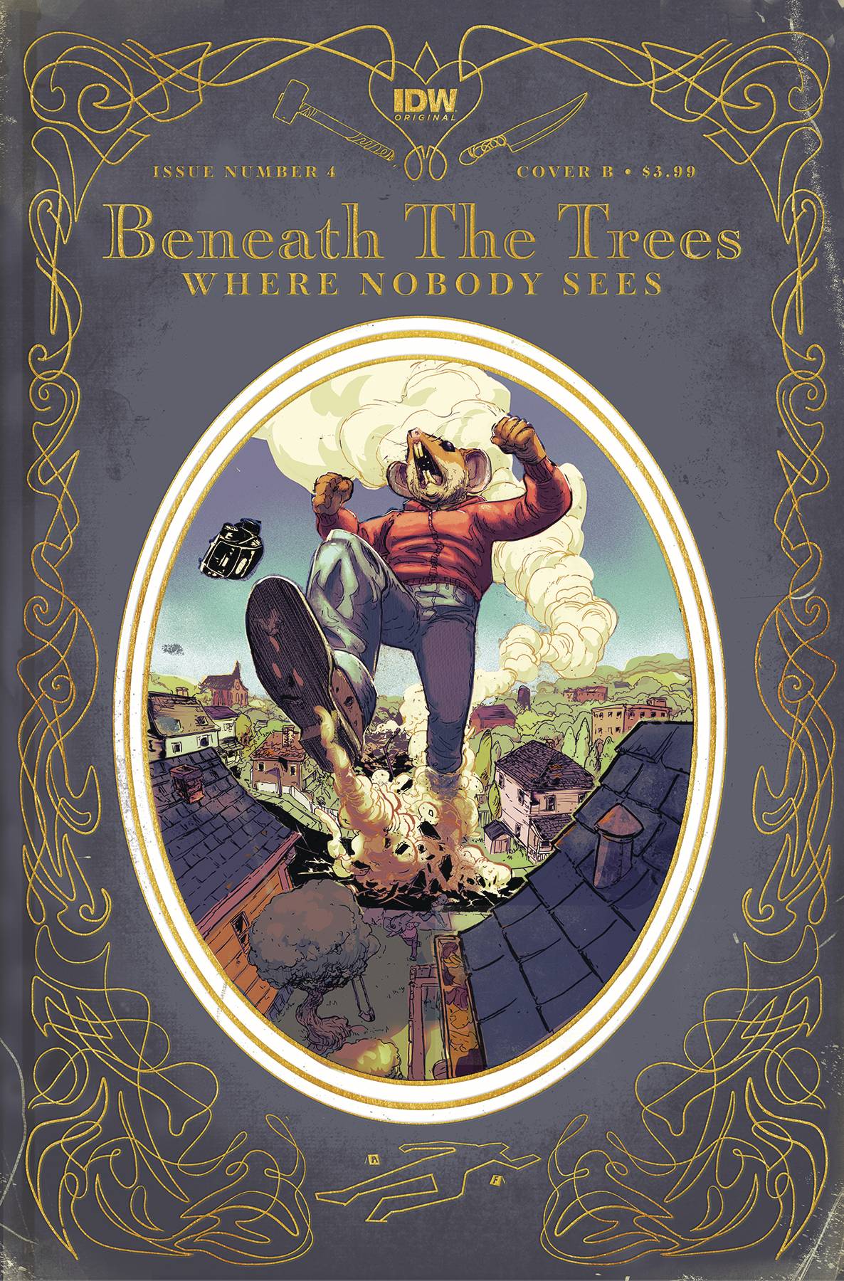 BENEATH TREES WHERE NOBODY SEES #4 CVR B ROSSMO (MR) (Backorder, Allow 3-4 Weeks)