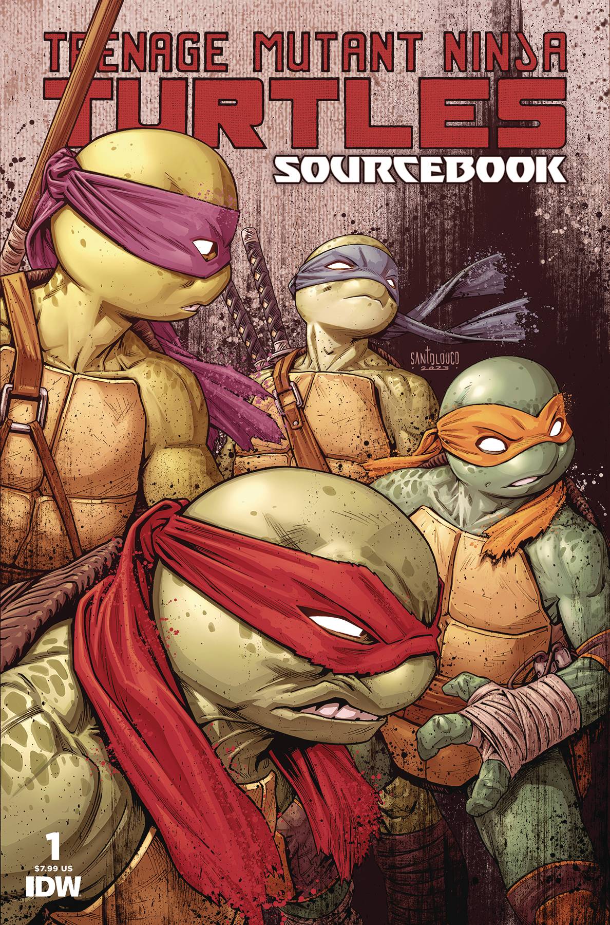 TMNT SOURCEBOOK #1 (Backorder, Allow 4-5 Weeks) - Comicbookeroo