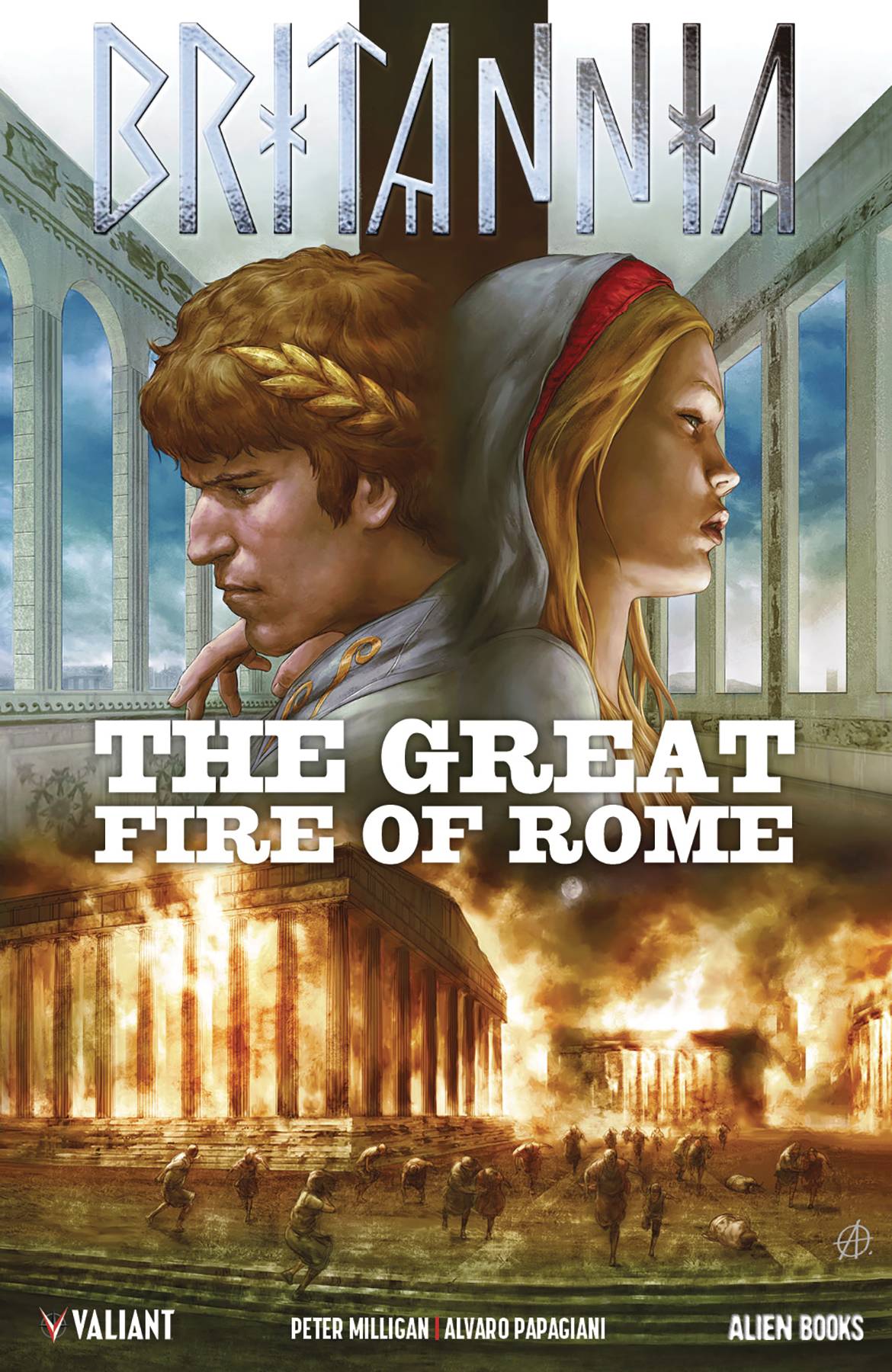 BRITANNIA GREAT FIRE OF ROME ONE SHOT CVR A ALESSIO (Backorder, Allow 4-5 Weeks) - Comicbookeroo