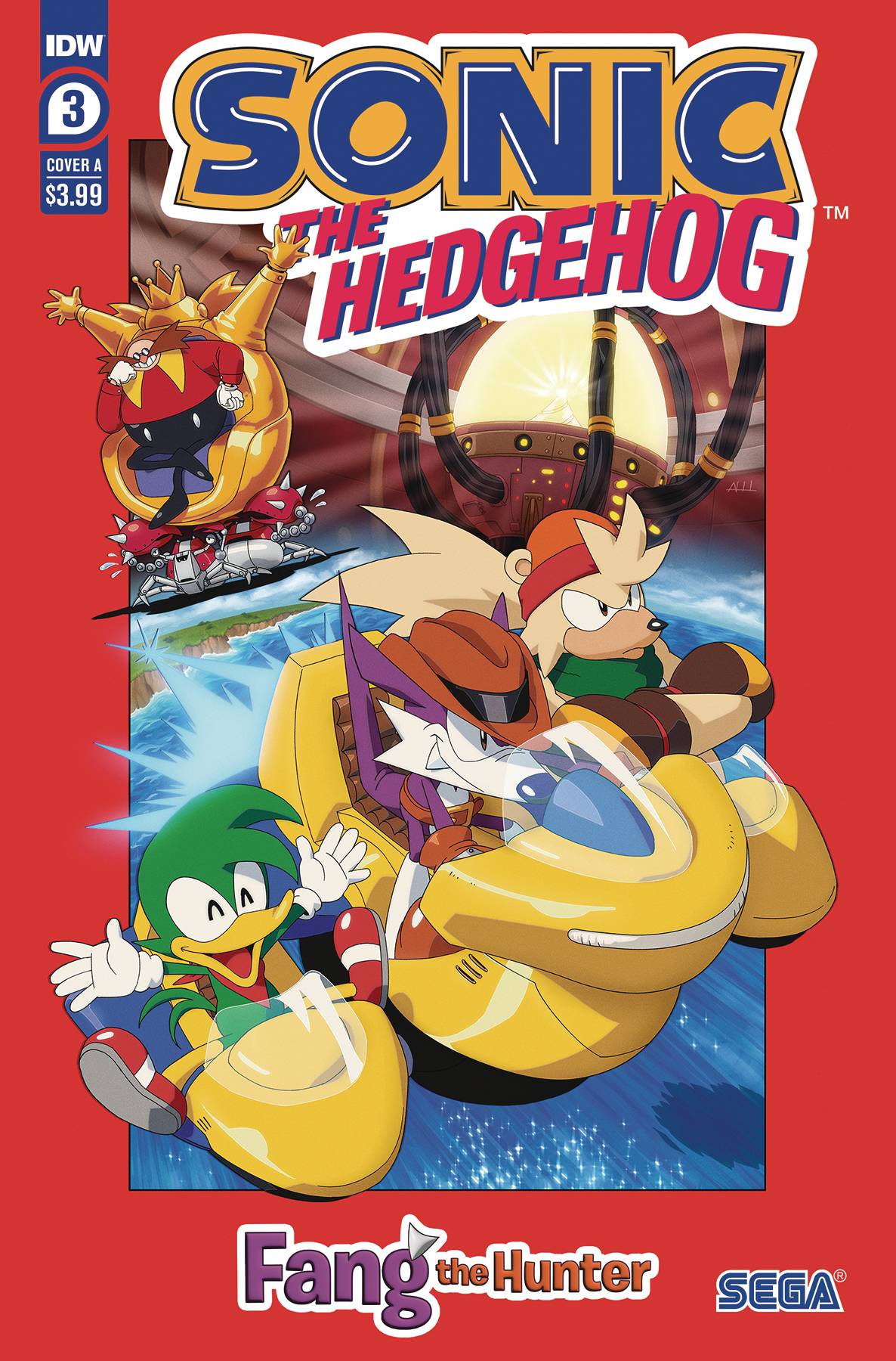 SONIC THE HEDGEHOG FANG HUNTER #3 CVR A HAMMERSTROM (Backorder, Allow 4-5 Weeks) - Comicbookeroo