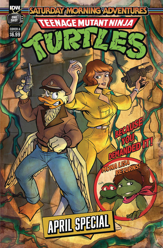 TMNT SATURDAY MORNING ADV APRIL SPECIAL #1 CVR A MYER (Backorder, Allow 2-3 Weeks)