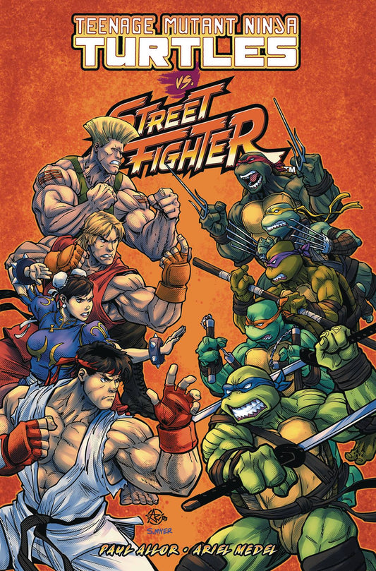TMNT VS STREET FIGHTER TP - Comicbookeroo