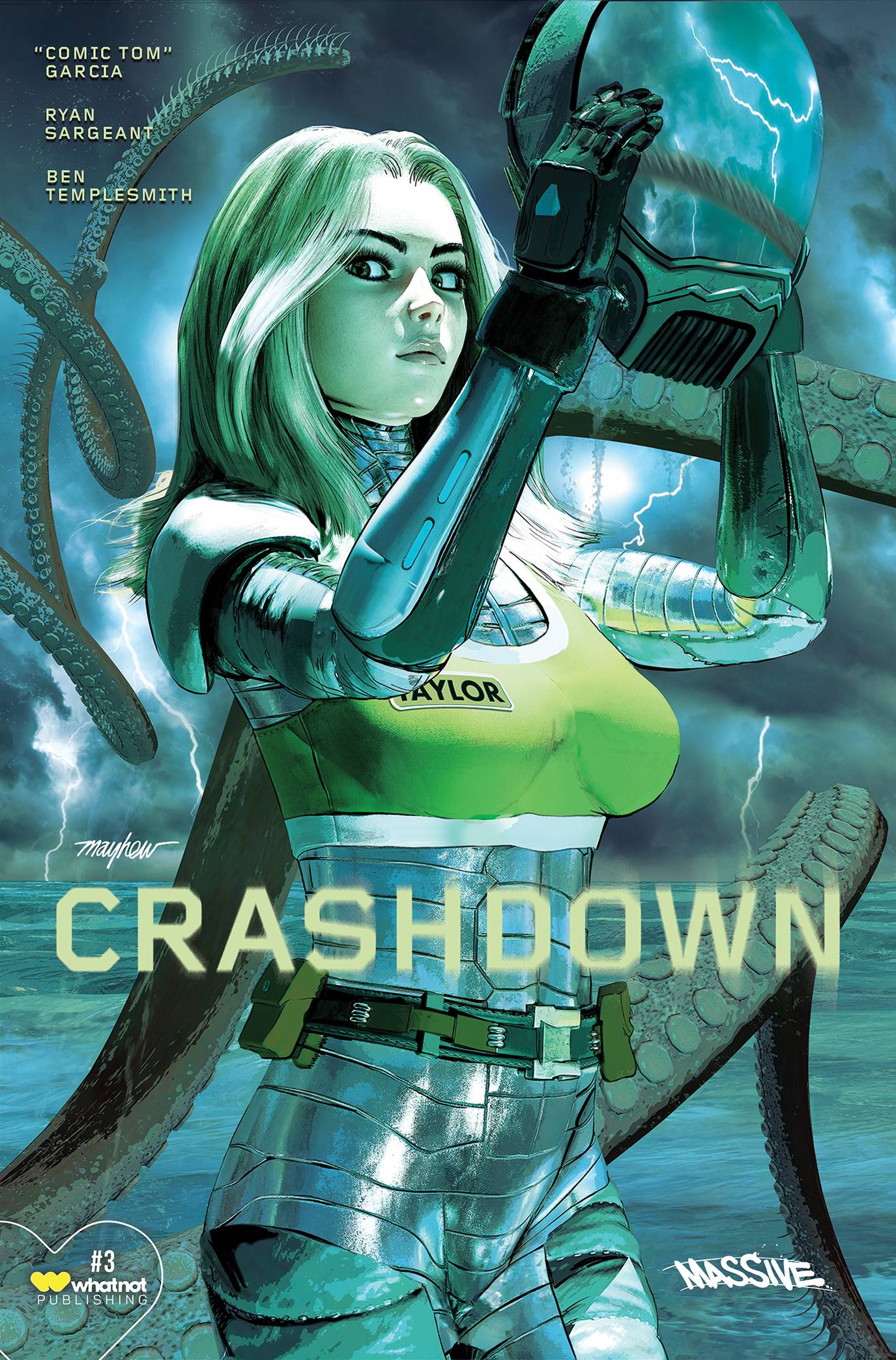 CRASHDOWN #3 (OF 4) CVR B MAYHEW (MR) (Backorder, Allow 3-4 Weeks)